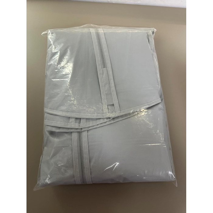 Чохли для одягу 5 шт. 60x100 см, міцні, з блискавкою, для суконь, жакетів, сорочок, чорні