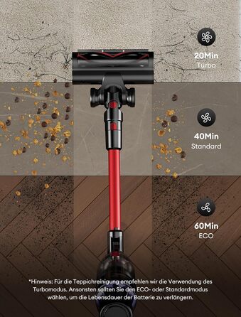 Бездротовий акумуляторний пилосос Ultenic U16 Flex: 550W, 50000Pa, 60 хв роботи, сенсорний екран, телескопічна труба, док-станція, антизаплутування, для твердих поверхонь та килимів, видалення шерсті тварин