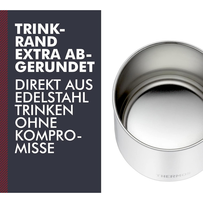 Термос із нержавіючої сталі Longlife Cup 350 мл, чашка-термос з кришкою, для кави та напоїв, зберігає тепло, ідеально для офісу та кемпінгу (Snow White)