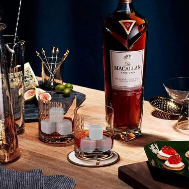 Камені для віскі Whiskey Steine, Набір каміння для охолодження віскі, 9 багаторазових каміння, Подарунковий набір Whiskey Steine