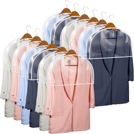 Органайзери для полиць Handy Laundry Klar, набір 12 шт, захист одягу, 30,5 x 55,9 x 5,1 см