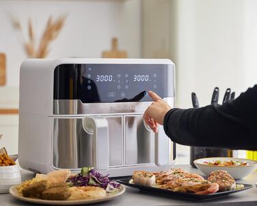 MasterPRO Rocket Duo 900 - Подвійний чайник без нагрівного елементу, білий, 9 л + 2400 Вт