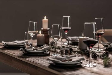 Бокали для червоного вина Zwiesel Glas Pure, набір 2 шт, бордоські келихи з кришталю Tritan®, для вина, придатні для миття в посудомийній машині, виробництво Німеччина