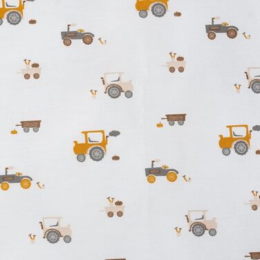 Постільна білизна Träumeland Kleine Farm, розмір: 80 x 80 см + 35 x 40 см - з найм'якішої бавовни, у практичному мішечку для гімнастики. Постільна білизна Träumeland Kleine Farm 80 x 80 + 35 x 40 см