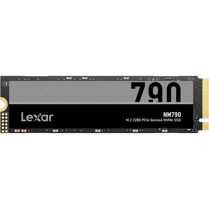 Lexar NM790 SSD 8TB PCIe Gen4x4 NVMe M.2 2280 - Швидкий SSD для PS5, PC, Laptop