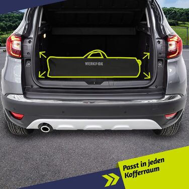 Складаний туристичний стіл Werkfox: регульована висота, 90x51 см, до 30 кг, з сумкою