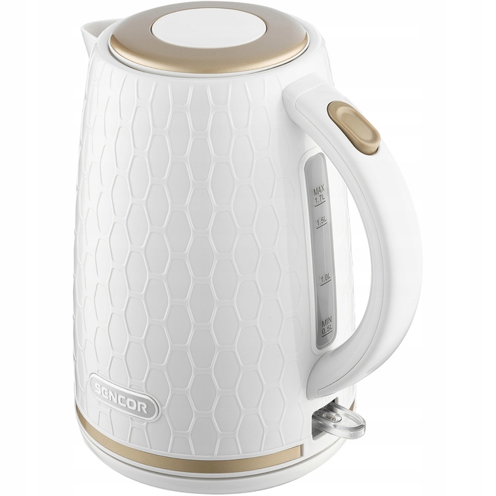 Електричний чайник Sencor SWK 7200WH, 2200 Вт, 1,7 л, білий