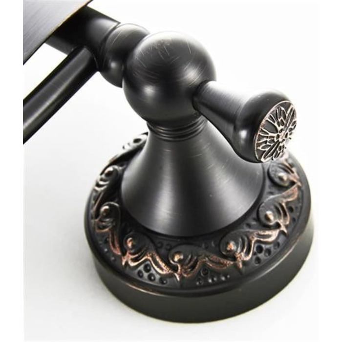 Тримач туалетного паперу вінтажний з латуні з кришкою, настінний, для ванної кімнати, бронзовий (олійна обробка)