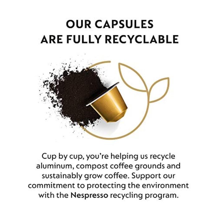 Кава Nespresso Volluto Decaffeinato без кофеїну, 50 капсул