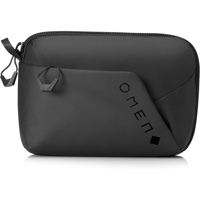 OMEN Transceiver Pouch Accessory Bag (water-resistant, Electronics Organizer, Cable Bag, Case, Accessories, Protective Cover, Front Pocket) Black, One Size