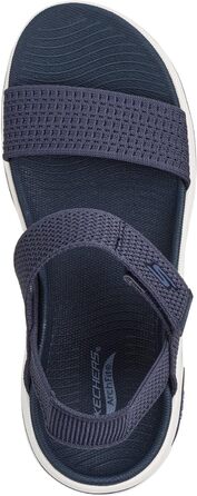 Сандалі Skechers Go Walk Arch Fit 2.0 Annie Navy текстильні, 38 EU - Комфортні жіночі сандалі зі підтримкою стопи