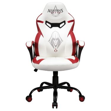 Ігрове крісло Subsonic Assassin's Creed для юних геймерів, офіційна ліцензія, чорне з золотом, комп'ютерне крісло для дітей