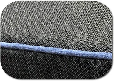 FORTISLINE Dog Mat Dog Bed OAHU Plus 2 Sizes 4 Colors (XL - 120x80x8cm, ) (L - 90x60x8cm, Blue)