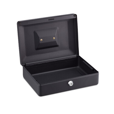 Relaxdays Cash Box with 2 Keys