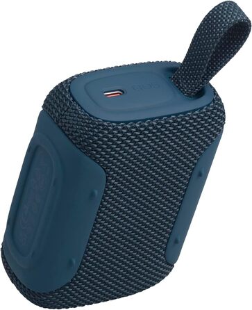 JBL GO 5: Портативна Bluetooth колонка, великий звук JBL Pro, баси, водонепроникна, до 10 годин, блакитна
