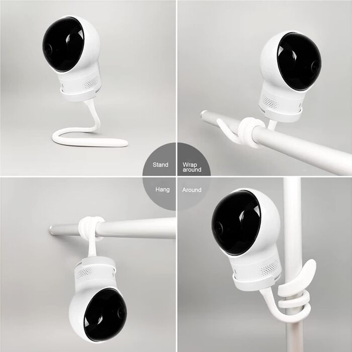 Тримач для дитячого монітора eufy SpaceView/Spaceview S/Spaceview Pro, гнучкий, для дитячої кімнати