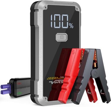 Powerbank Starthilfe VoltSurge 5000A: пусковий пристрій для авто 12V, 7.0L бензин/5.5L дизель, з LED ліхтариком