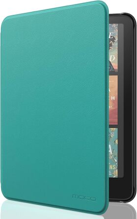 Чохол MoKo для Kindle Paperwhite 2024 (12-го покоління) та Kindle Colorsoft Signature Edition 2024, Jade Green (А-Jade Green), з авто-ввімкненням/вимиканням