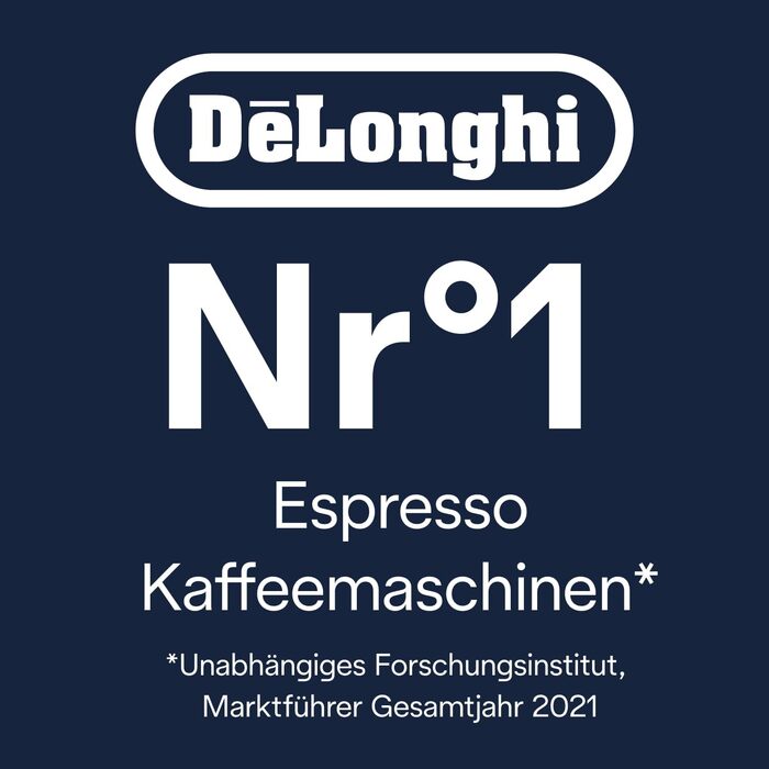 De'Longhi Eletta Evo ECAM 46.860.B Fully Automatic Coffee Machine with LatteCrema Milk System, Cappuccino and Espresso at the Touch of a Button, LCD Display and Sensor-Touch Buttons, black