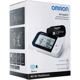 Тонометр OMRON Intelli M7 IntelliWrap HEM-7361T-EBK, вимірювання артеріального тиску та пульсу, для дорослих