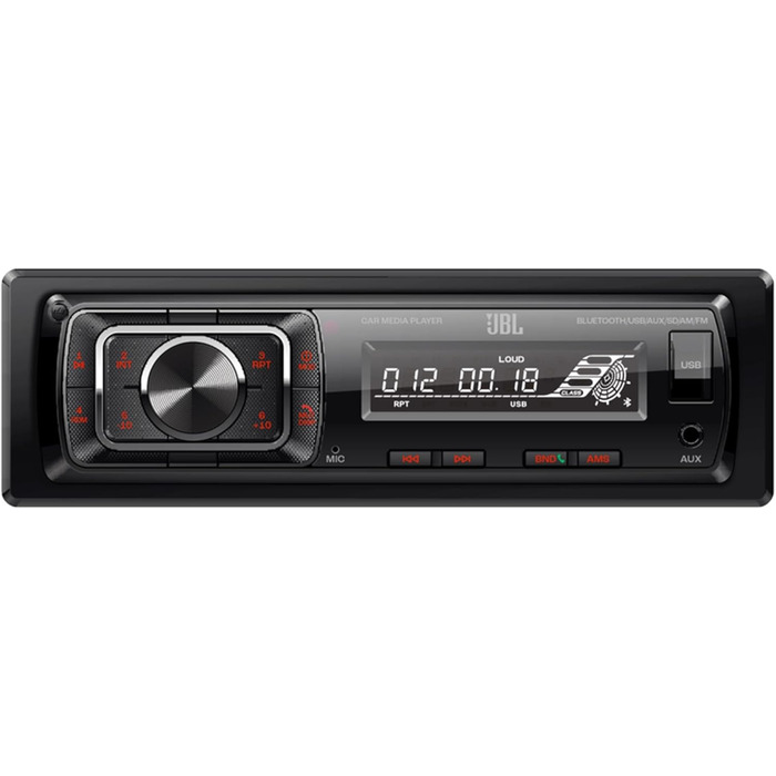 Автомагнітола JBL Celebrity 150 з Bluetooth, USB, SD, MP3, FM, AUX, 4x50Вт, 1-DIN, LCD-дисплей