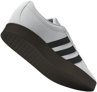 Жіночі кросівки Adidas VL Court Base, 40 EU, білий, чорний, сірий