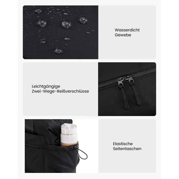 Сумка-валіза LOVEVOOK для жінок, легка клінічна/пологова сумка, спортивна сумка-дуфл, валіза для подорожей, ручна поклажа, водонепроникна з відділенням для взуття, бежева, M-30L