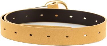 Пояс жіночий Levi's High-Low, колір бежевий (Bisque), 1 шт.