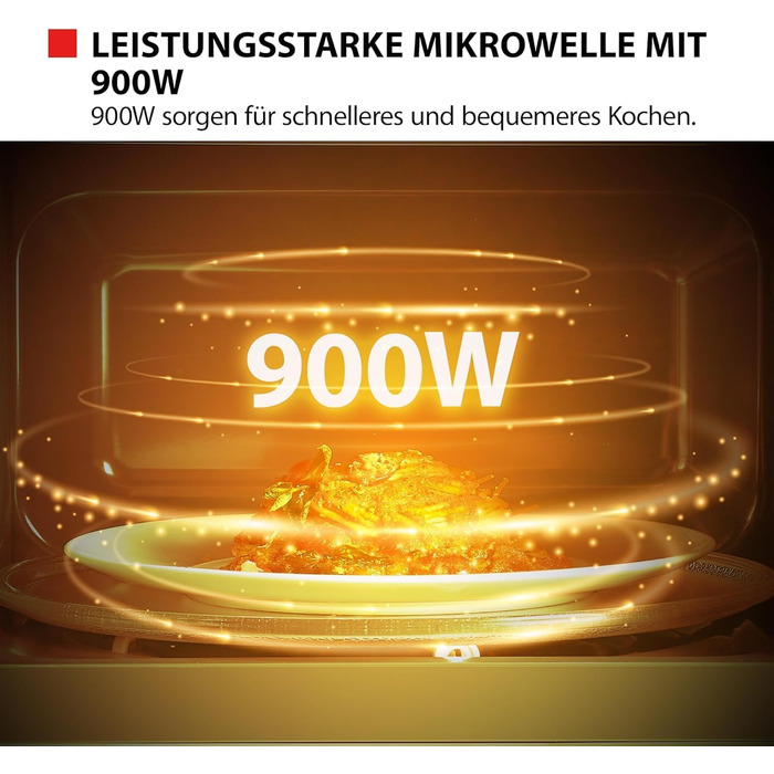 Мікрохвильова піч Toshiba MW3-AG25PFI(MG) з грилем та функцією духовки - 25L, 900W Inverter, 1100W Grill, вбудована, цифрова, 57dB, Chef-Abtauung, сірий колір Morandi, 25L, гриль, інвертор