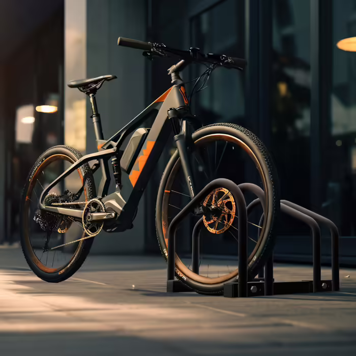 Relaxdays Bicycle Stand for 2 Bikes