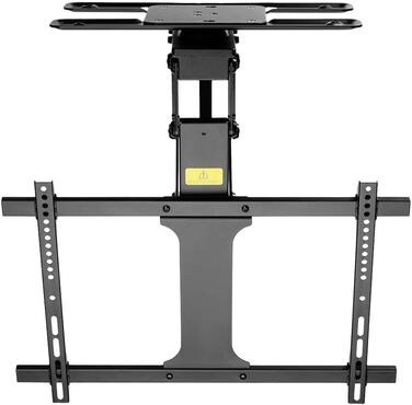 Моторизоване кріплення для телевізора на стелю HL47ML 32-75 дюймів, чорне, з поворотним механізмом 180° та Smart Home управлінням (до 35 кг)