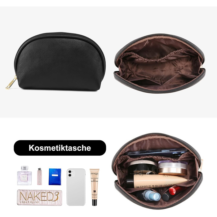 Сумка жіноча LOVEVOOK шопер шкіряний 3-в-1 чорна (C Schwarz) велика містка