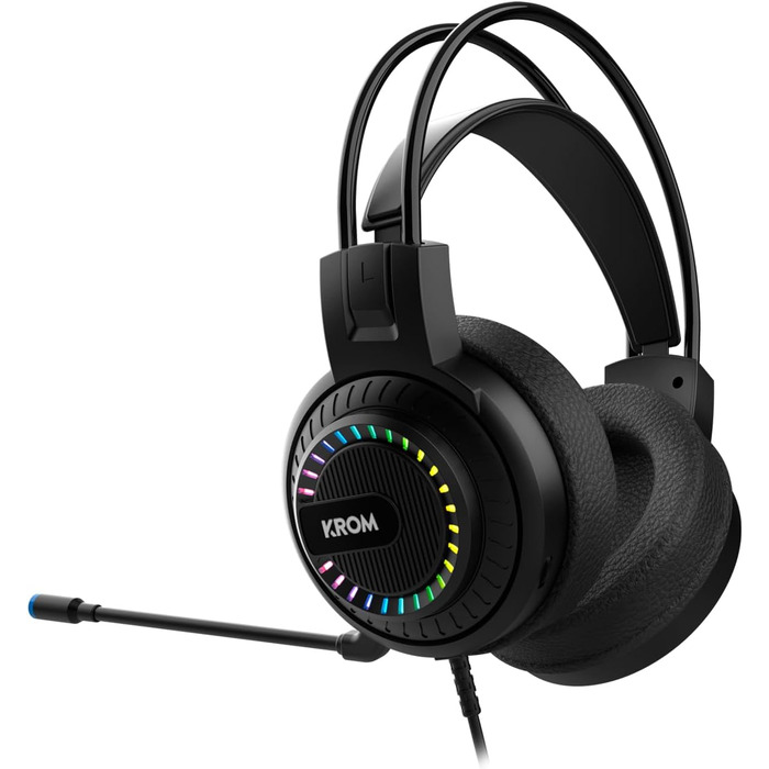 KROM KARRIER Gaming Pack: RGB клавіатура, миша, навушники, килимок для миші - чорний