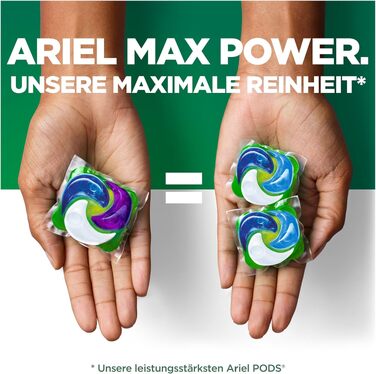 Капсули для прання кольорових речей Ariel Max Power Pods Color+, 66 прань