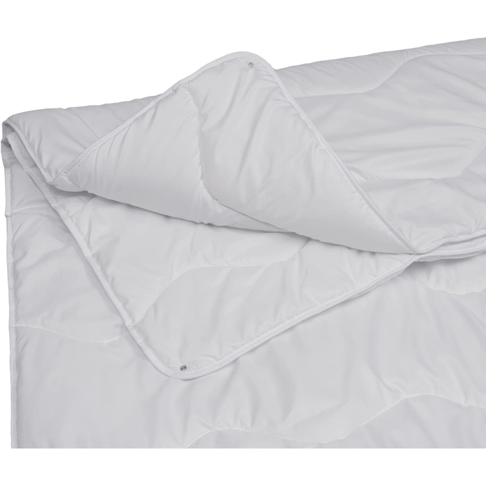 FAM Home Duvet 135x200 4 Seasons Washable | Stepped Duvet with 2 Separate Duvets | Comforter Anti-Allergic for Allergy Sufferers | Summer Blanket and Autumn Blanket 200 x 135 cm 4 Seasons Duvet
