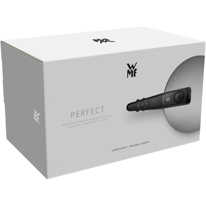 Скороварка WMF Perfect One Pot 4,5 л індукційна, нержавіюча сталь, 2 режими, знімна ручка, велике сигнальне вікно