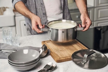 Набір каструль Zwilling PURE з нержавіючої сталі, 3 предмети
