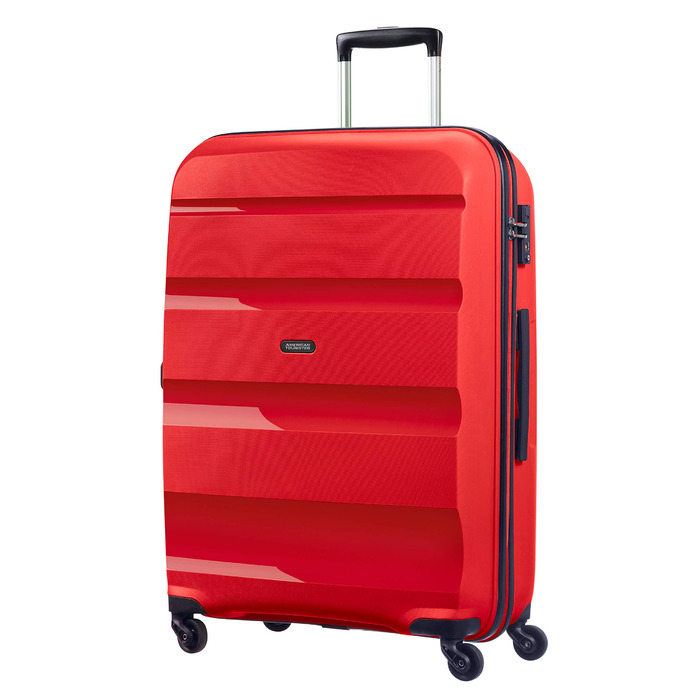 Чемодан American Tourister Bon Air Spinner S, 55 см, ручна поклажа, 31.5 л, червоний (Magma Red)