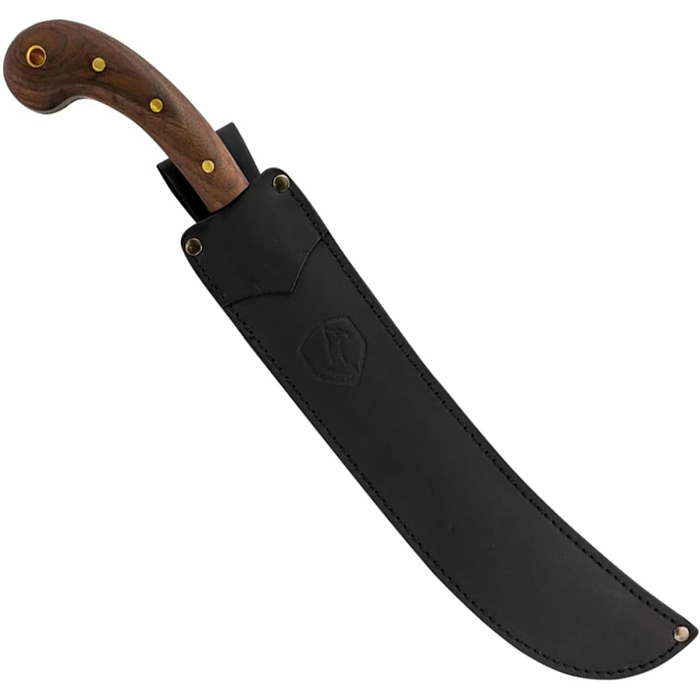 Мачете Condor 60932 Golok, чорний/коричневий, сталь