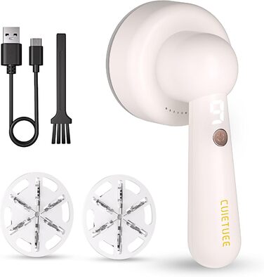 Електричний видалення ворсу CuieTuee з LED, USB-зарядкою, 3 режими, 2000mAh - для одягу та тканини