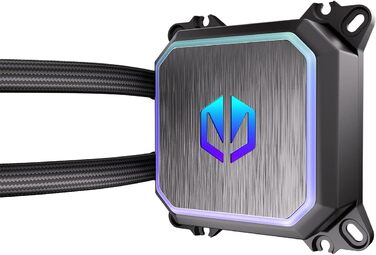 Система водяного охолодження Endorfy Navis F240 ARGB – 240мм радіатор, PWM-насос, 2 вентилятори Fluctus 140 PWM ARGB, сумісна з Intel LGA 1700/1200/115x та AMD AM5/AM4