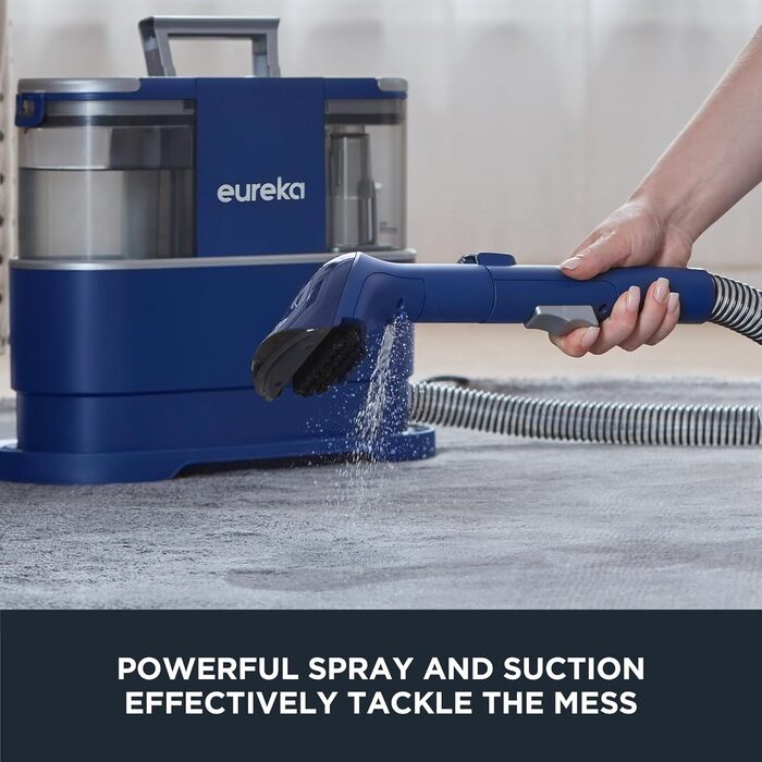Портативний пилосос для чищення килимів та м'яких меблів EUREKA NEY100, видалення плям від тварин, 1.4 л резервуар для води