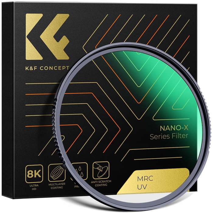 Ультрафіолетовий фільтр K&F Concept UV 8k MRC Nano X Slim 105мм