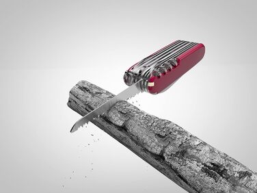 Мультитул Victorinox Forester: Швейцарський ніж, 12 функцій, червоний