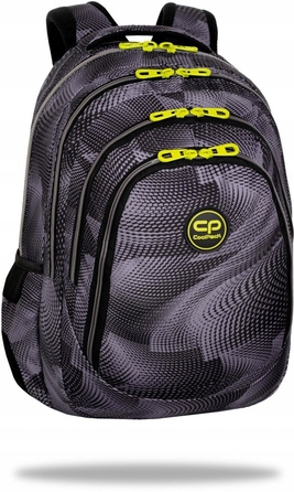 Шкільний рюкзак для підлітків Coolpack Drafter Hurricane, чорний (4-8 класи)