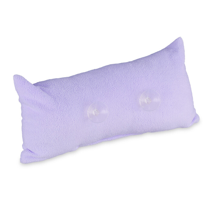 Relaxdays Neck Pillow Bathtub BATH purple