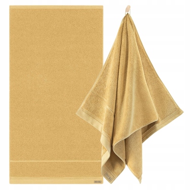 Великий махровий рушник для ванни ZWOLTEX QUEEN, бежевий, 650г, 70x140см