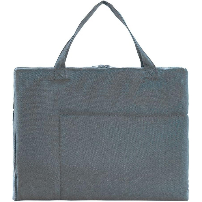 Кімоно® Складаний килимок для собак у подорожах (60x80 см) • Переносний килимок для собак • Подорожній килимок для собак у вигляді сумки • Лежанка для собак для подорожей • Килимок для собак, який можна прати • Колір: Сірий