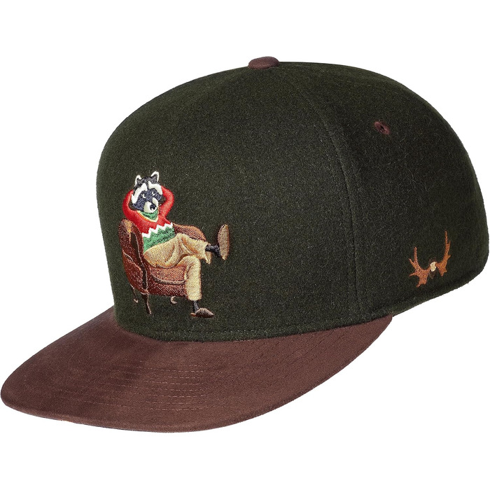 Кепки Snapback Cadency® для чоловіків та жінок, унікальні, з індивідуальним дизайном, бейсболки з прямим козирком, унісекс, регульовані, теплі зимові - темно-зелені