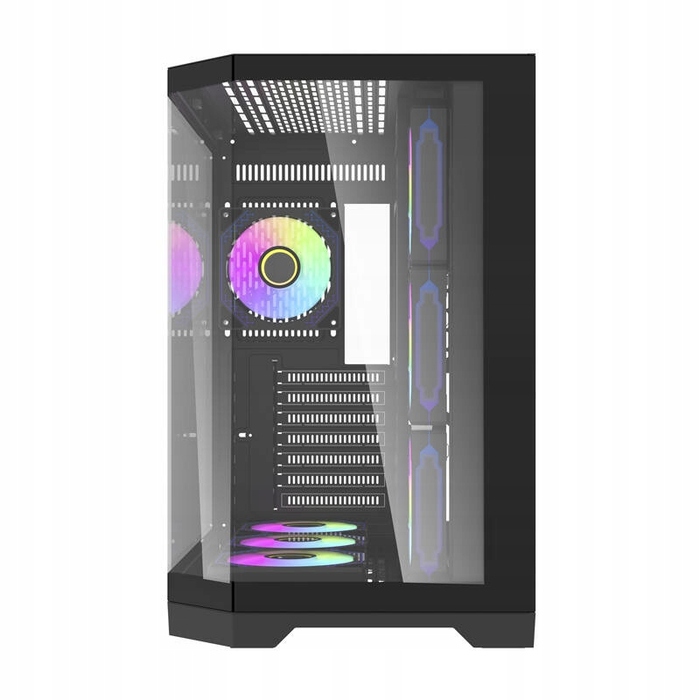 Корпус для ПК DarkFlash FT418 Pro ATX Midi Tower, 7 aRGB вентиляторів